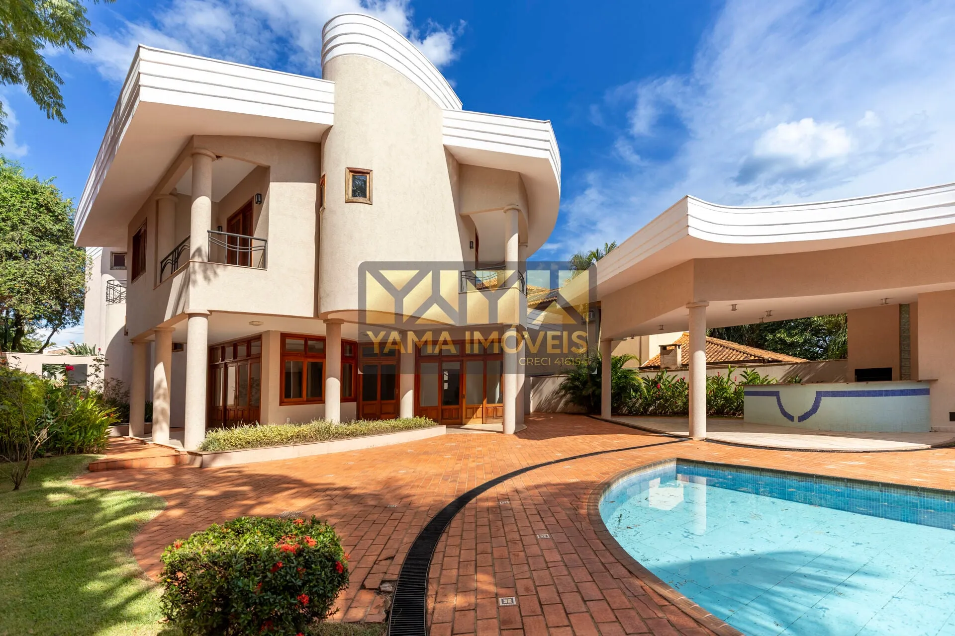Imagem Condomínio Gênova - Casa Alto Padrão com 4 Suítes e 525 m² no Condomínio Gênova - Ribeirão Preto/SP