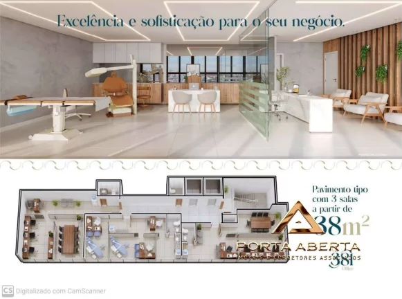 Imagem Salas comerciais - Bairro Iguaçu - Ipatinga - CÓD 898