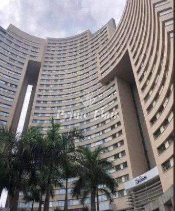 Imagem Flat disponível para venda no Comfort Suites Alphaville, com 30m², 1 dormitório e 1 vaga de garagem