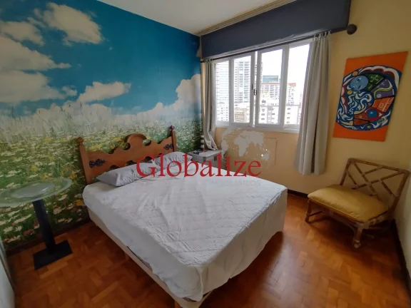 Imagem APARTAMENTO Á VENDA DE 2 DORMITÓRIOS NO BAIRRO DO GONZAGA EM SANTOS POR R$ 580.000,00.
