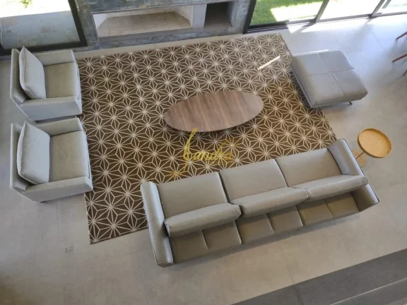Imagem Belíssima Sobrado no Condomínio Enseada! Estilo Contemporâneo, composto por 05 suítes com sacada