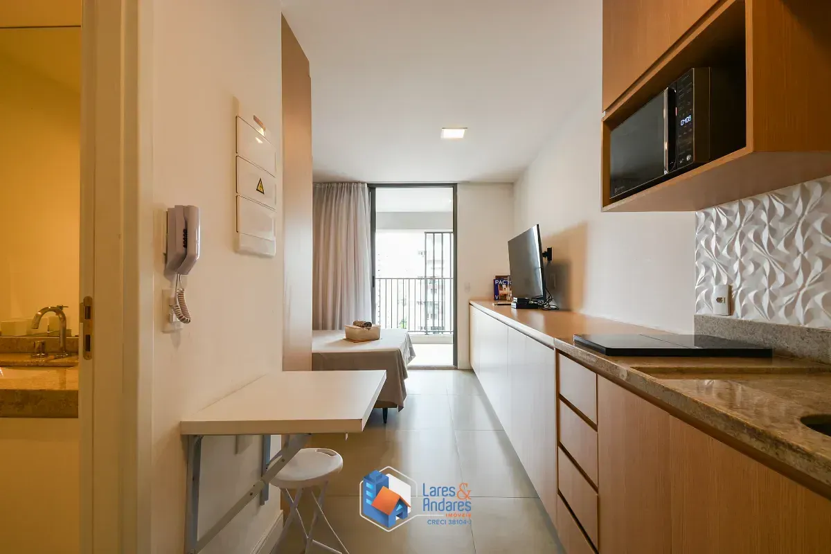 Foto do imóvel Studio para venda em Paraíso com 1 quarto, 28m² em Rua Osório Duque Estrada
