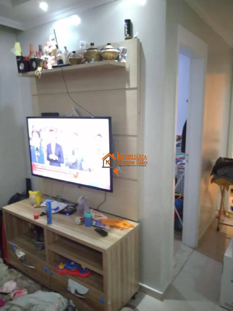 Imagem Apartamento com 2 dormitórios à venda, 45 m² por R$ 350.000,00 - Ponte Grande - Guarulhos/SP