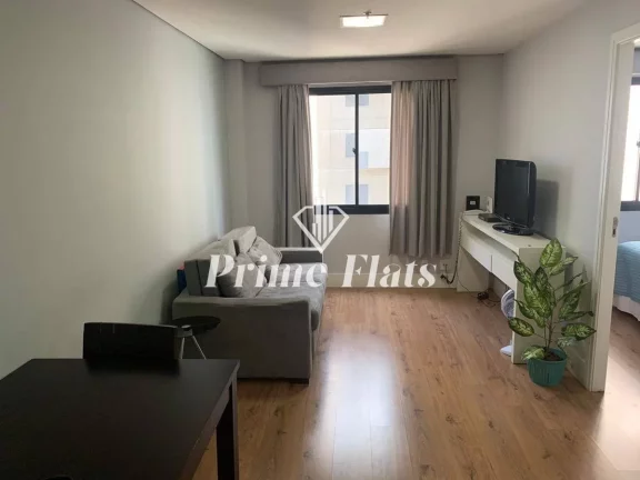 Imagem Flat disponível para locação no Aparthotel Adagio Sao Paulo Moema, com 39m², 1 dormitório e 1 vaga de garagem