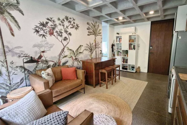 Imagem Tico Manguatá: Apartamento de 1 Quarto em Rua Silenciosa do Brooklin