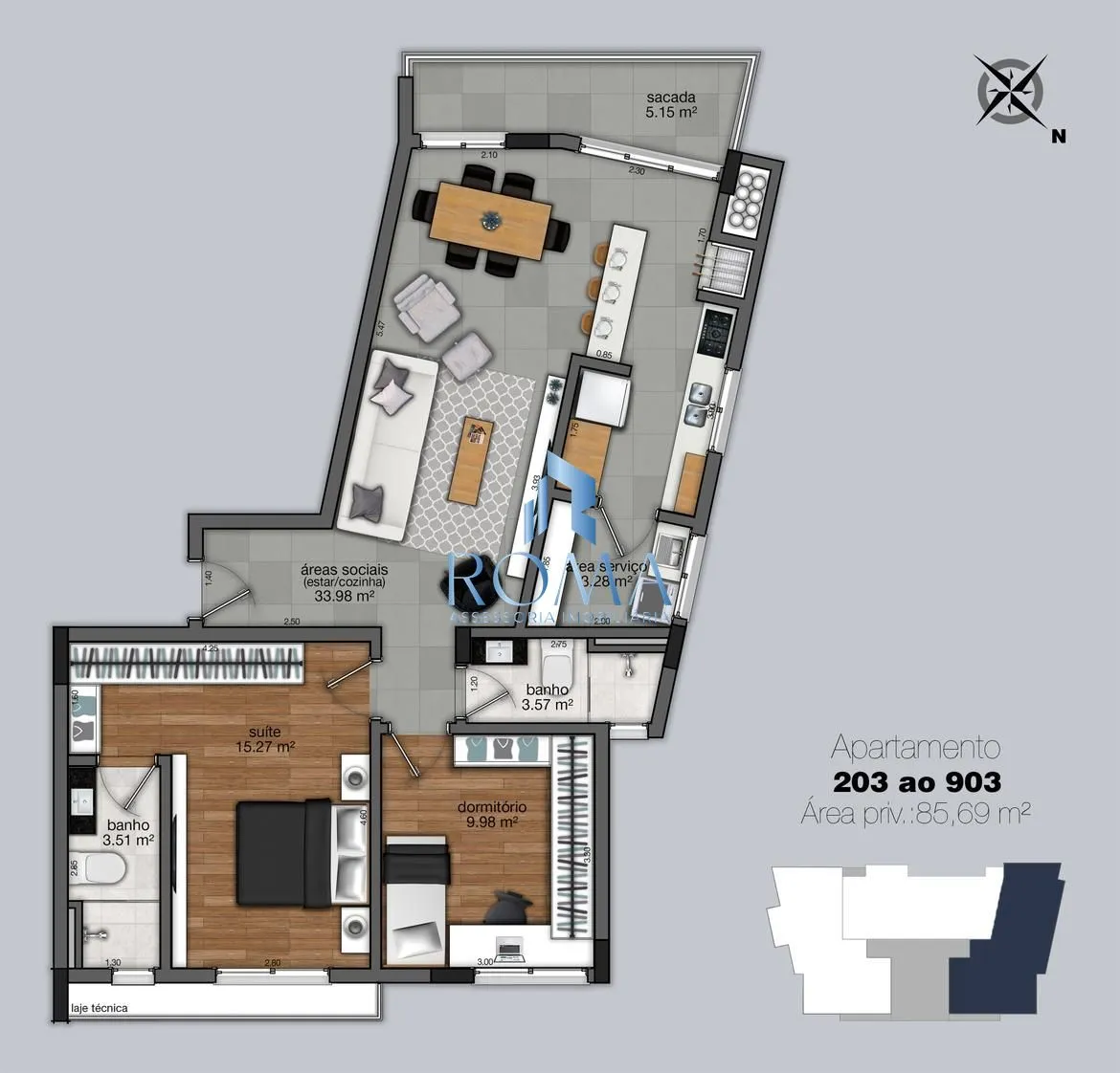 Imagem Apartamento 2 dormitórios à venda Nonoai Santa Maria/RS