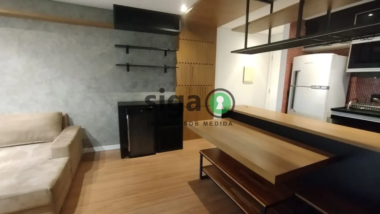 Imagem Apartamento 2 Quartos, 1 vaga, 56m² Para locação Vila Olímpia - São Paulo/SP