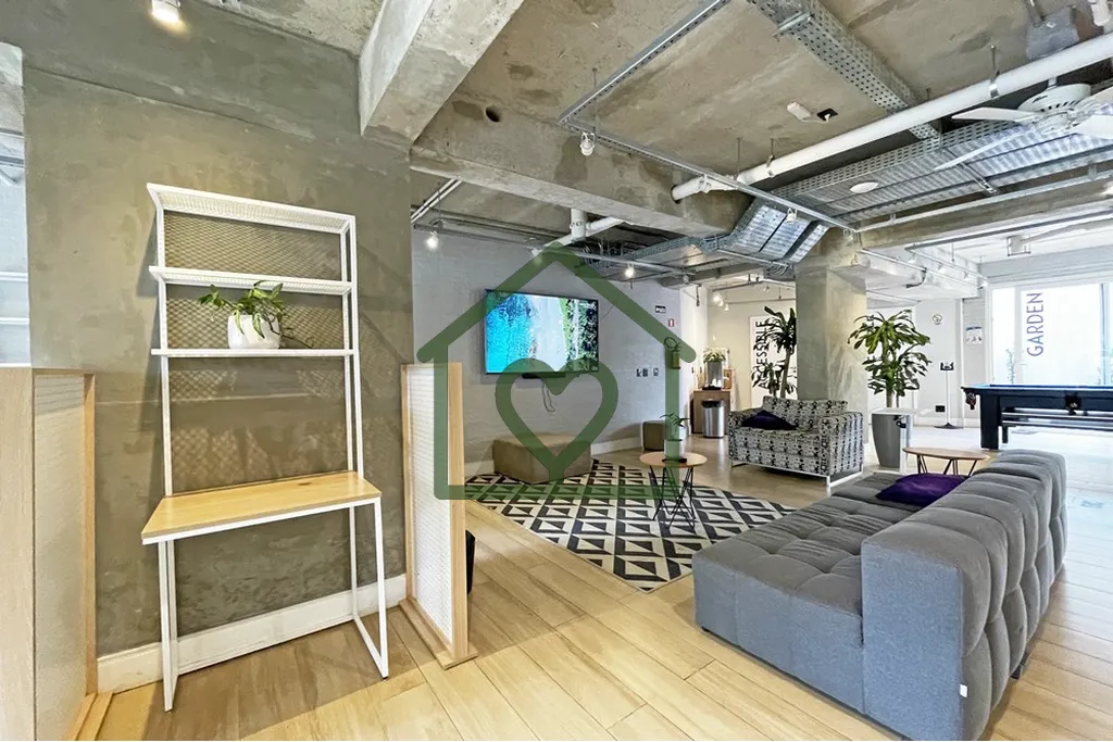 Imagem Apartamento Stúdio , Andar Alto com vista e sol, mobiliado lindamente decorado e equipado, pronto p...