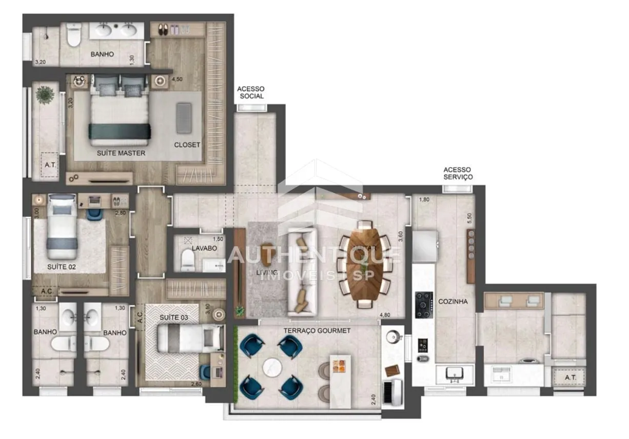Imagem LEDGE BROOKLIN - Apartamento à venda no bairro Brooklin - São Paulo/SP, Zona Sul