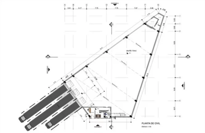 Imagem Galpão Com 820m² em Itapecerica da Serra