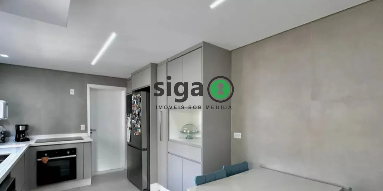 Imagem Apartamento de 141m2 à venda no Brooklin, com 03 suítes e 2 vagas