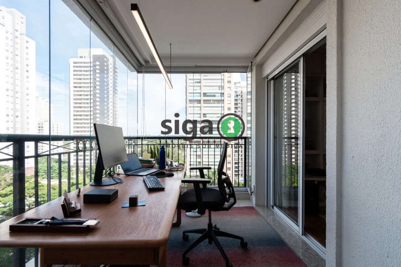 Imagem Apartamento alto padrão à venda no Brooklin 216 m² 3 suítes varanda gourmet e 4 vagas