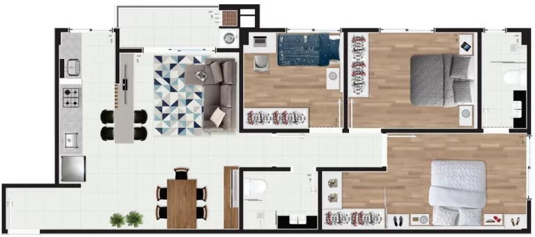 Imagem Residencial Cecília - Apartamento à venda no bairro Carvoeira - Florianópolis/SC