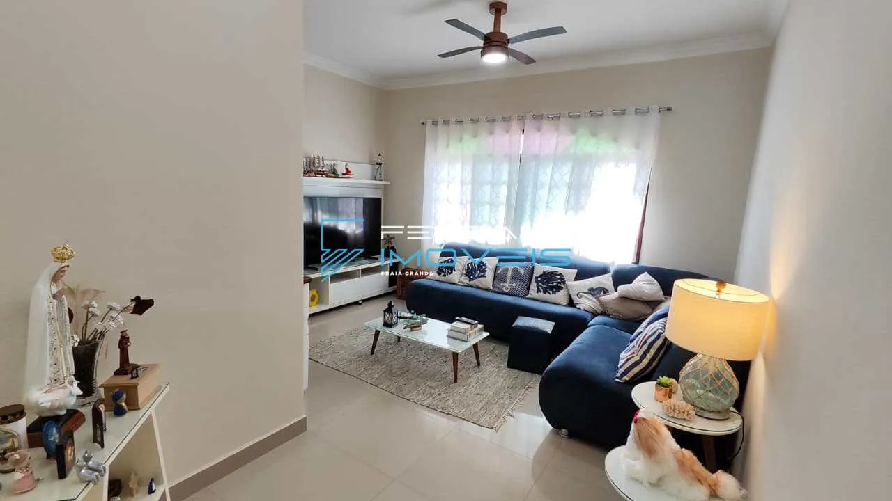 Imagem Casa com 3 quartos, Flórida, Praia Grande - R$ 1.2 mi, Cod: 7445
