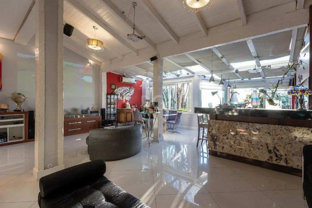 Imagem Casa Condominio para Venda - 381.1m², 4 dormitórios, sendo 2 suites, 4 vagas - Santa Tereza