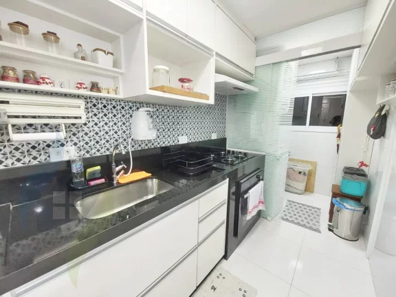 Imagem Apartamento de 2 dormitórios sendo 1 suíte, 2 banheiros, 1 vaga, com 60m² em Rudge Ramos, São Bernardo do Campo