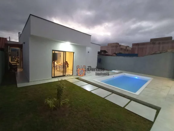 Foto do imóvel Casa com 3 dormitórios à venda, 179 m² por R$ 990.000 - Pontal de Santa Marina - Caraguatatuba/SP