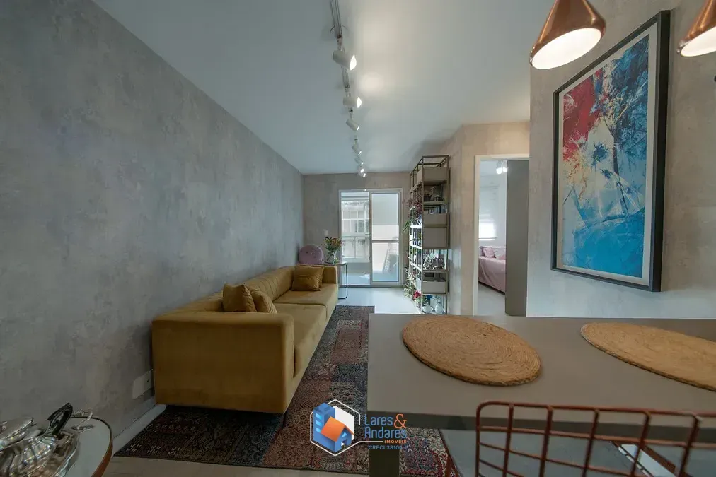 Imagem Apartamento para venda em Jardim Paulistano com 2 quartos, sendo 1 suíte, 60m²