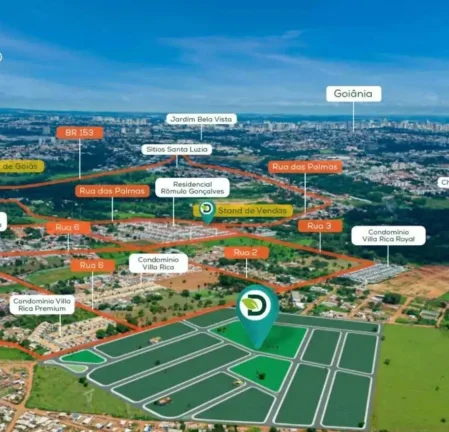 Imagem Setor Deville  Região Da Chácara São Pedro , Lotes De 180 A 880 M²