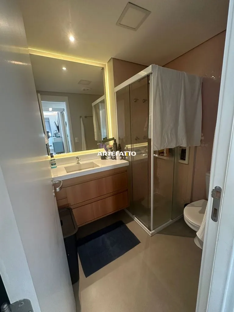 Imagem O apartamento, com 93m2 , 2 quartos (podendo fazer 3) com , 2 vagas
