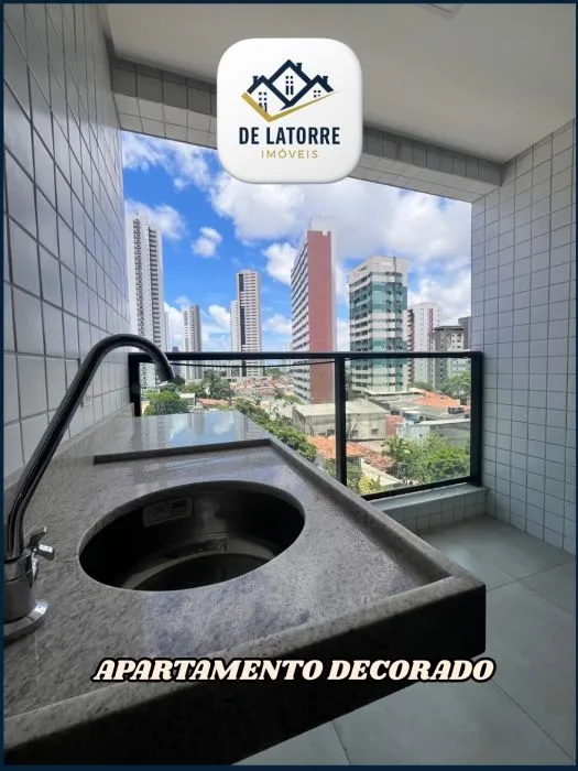 Imagem Edf. Carmen Maria - Apto 02 Qtos (01 Suíte) Torre / Recife