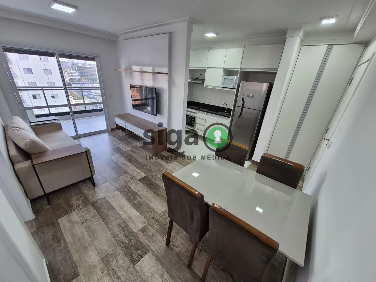 Imagem Apartamento para Locação em Chácara Santo Antônio com 1 quarto