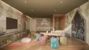 Imagem Apartamento 2 quartos com 01 suíte no bairro Estreito, Florianópolis - 73,59 m² ( em construção)