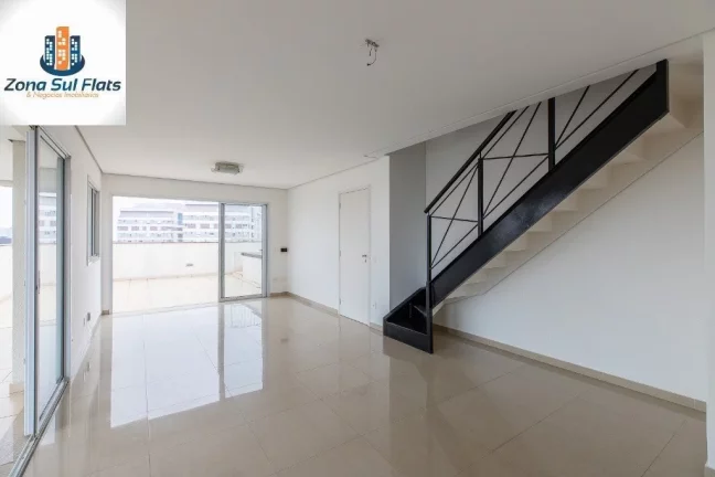Foto do imóvel Linda Cobertura Duplex à Venda No Brooklin Com 3 Suítes e 3 Vagas em RUA ANTÔNIO PACHECO VALENTE