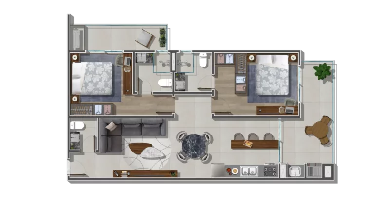 Imagem River 185 - Apartamento à venda no bairro Fazenda - Itajaí/SC