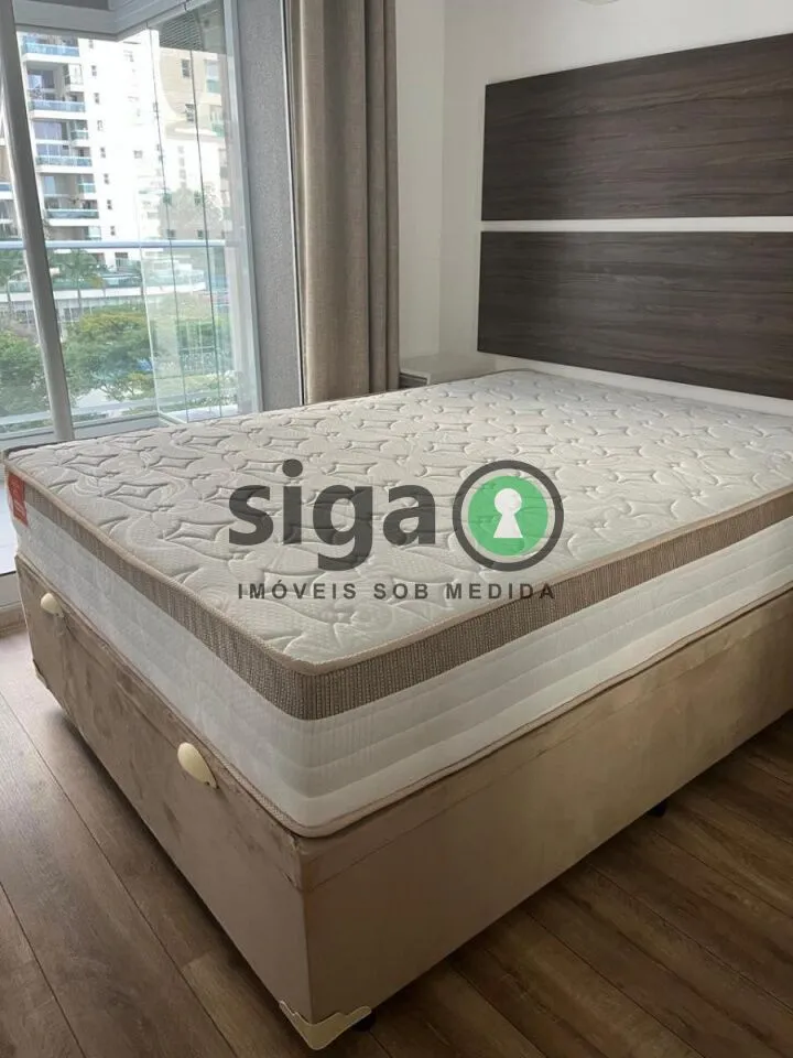 Imagem Apartamento de 49m² mobiliado, 1 dormitórios e 1 vagas - Campo Belo - São Paulo/SP
