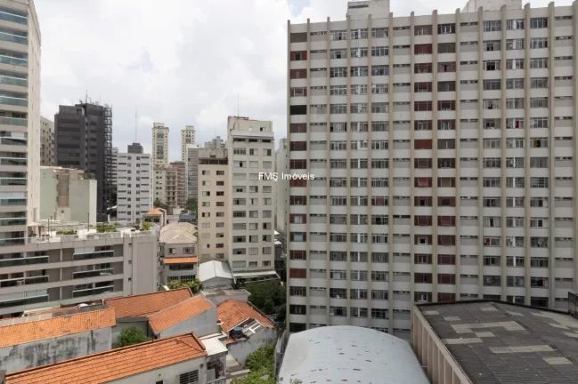 Imagem Apartamento à venda em São Paulo-SP, Vila Buarque: 1 quarto, 1 sala, 1 banheiro, 1 vaga e 32m² de área.