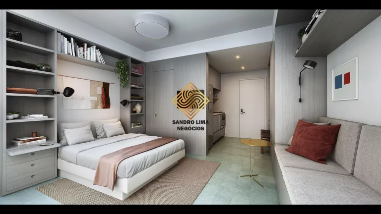 Foto do imóvel STUDIO 30,59M², 1 SUÍTE COM TERRAÇO SEM VAGA DE GARAGEM - ZONA OESTE - PINHEIROS em RUA DONA MARIA CAROLINA