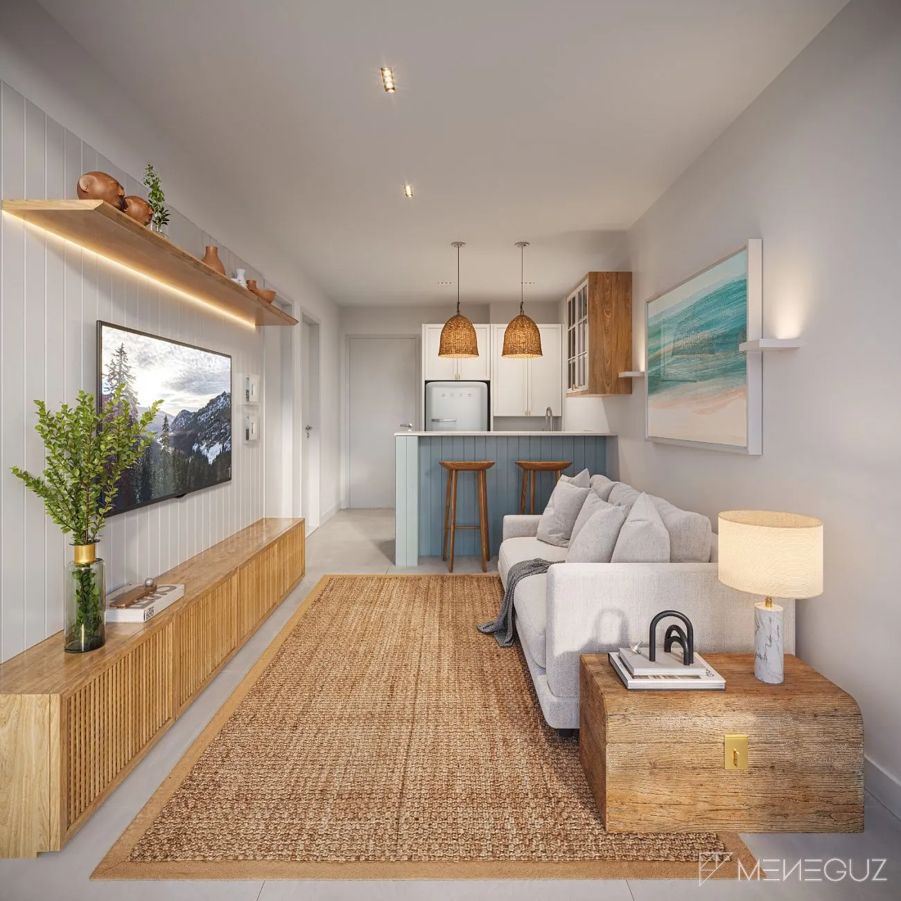 Imagem Conheça o MOA da Javé Construtora | Empreendimento de alto padrão - 1 Quarto e sala