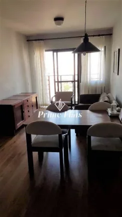Imagem Flat disponível para venda no Saint Moritz Flat Service, com 48m², 1 dormitório e 1 vaga