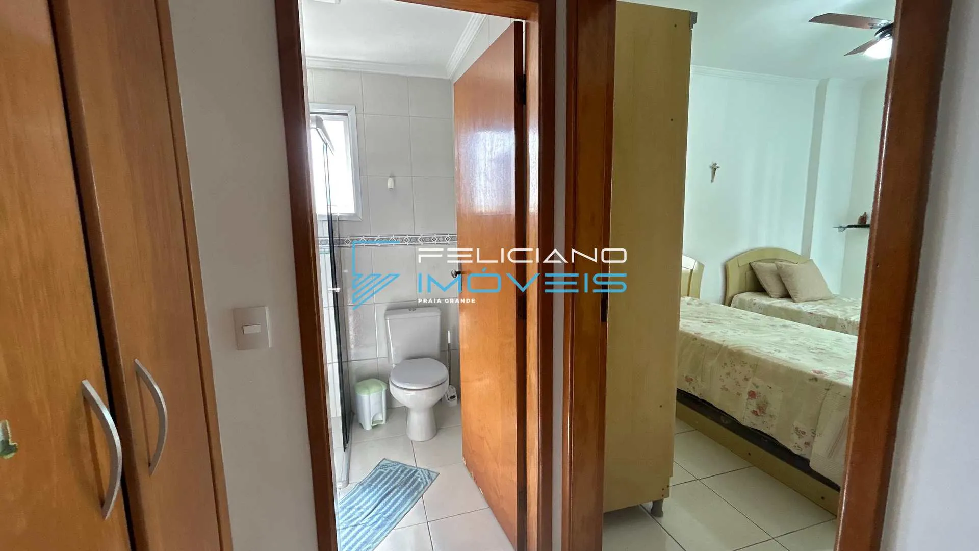 Imagem Apartamento com 1 quarto, Tupi, Praia Grande - R$ 400 mil, Cod: 7297