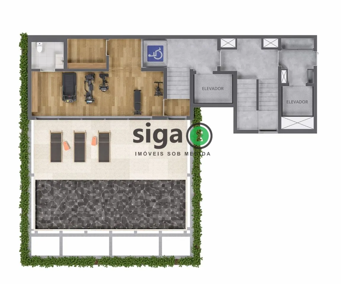 Imagem Apartamento para venda no Jardim Guedala / Cidade Jardim com 04 quartos