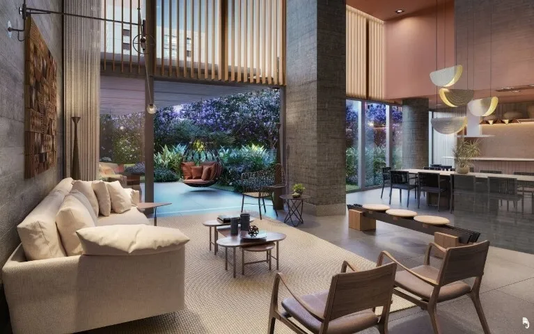 Imagem Arquitetura contemporânea nas alturas. De tirar o fôlego. São 36 andares e a melhor vista da cida...