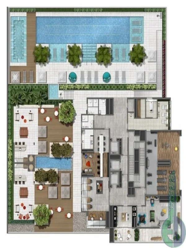 Imagem Apto 2 qtos c/ suíte, 1 vaga no Condomínio Mondial Home São Bernardo do Campo - Centro SP - 62m²
