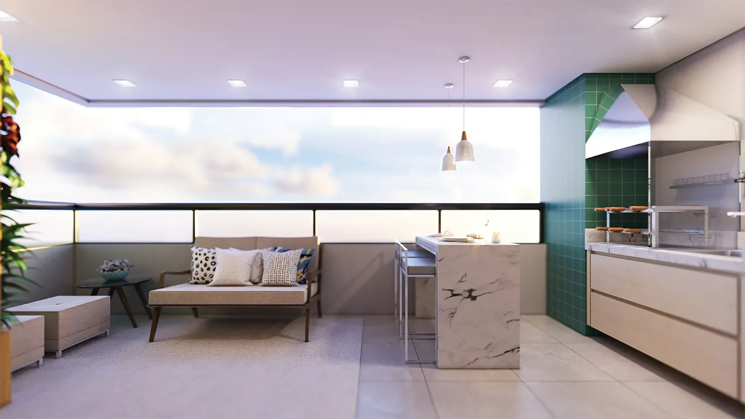 Imagem Apartamento com 3 Quartos à Venda, 92 m² em Campestre - Santo André