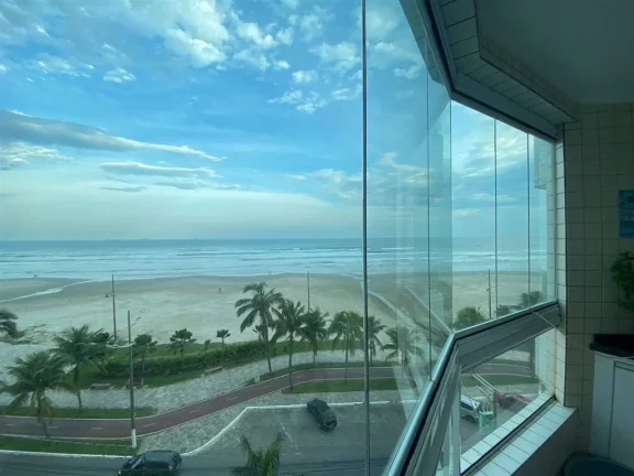 Imagem Apartamento com 2 dorms, Mirim, Praia Grande - R$ 450 mil, Cod: 2874