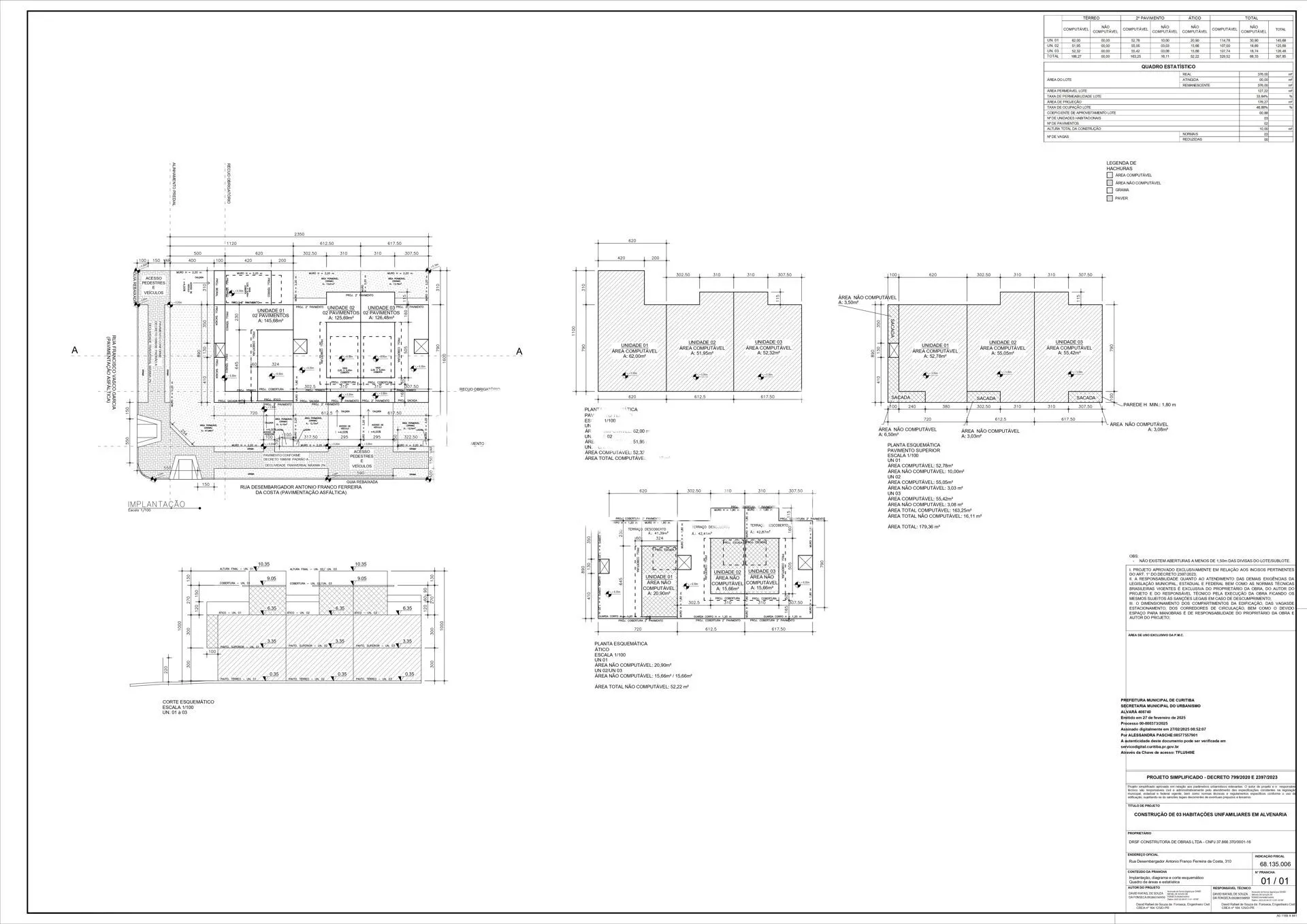 Imagem Sobrado à venda em Curitiba, Cajuru, com 3 quartos, 145,00m²