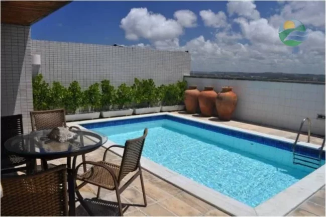 Cobertura duplex com 4 quartos, 323m2, calçadão de Piedade, em Jaboatão dos Guararapes. em Avenida Bernardo Vieira de Melo