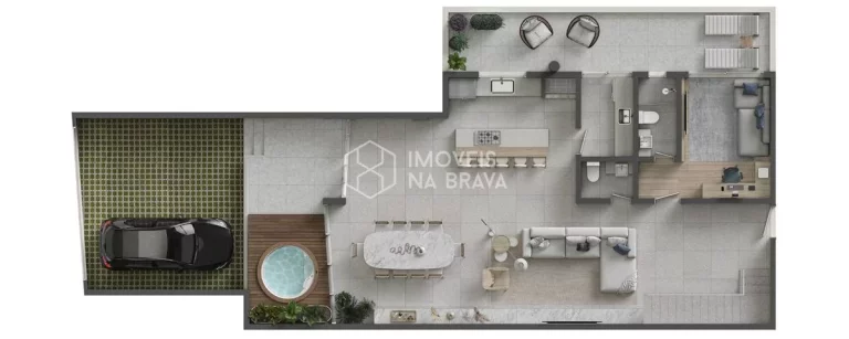 Imagem APARTAMENTO A VENDA - FRENTE MAR - SENSE PRAIA BRAVA - 3 SUITES E 3 VAGAS -ITAJAI/SC