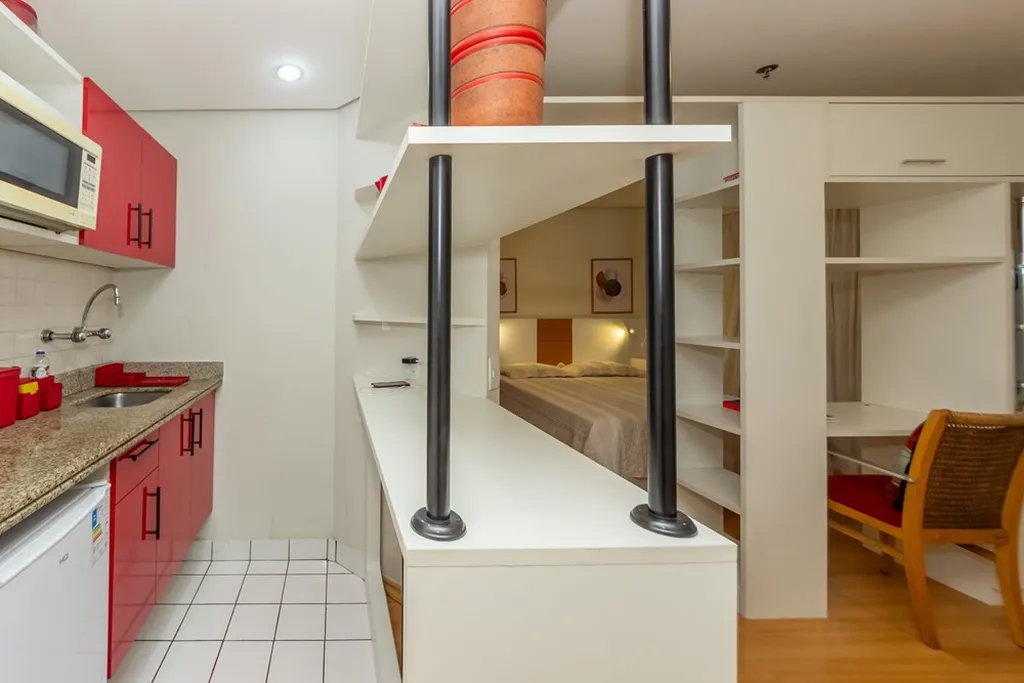 Imagem Apartamento à venda em São Paulo, Moema, com 1 quarto, 31m2