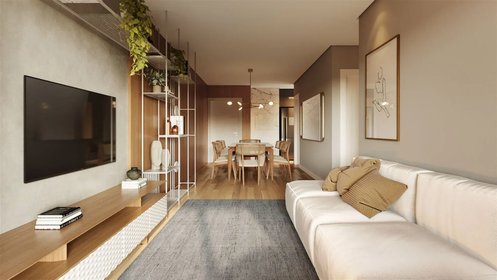 Imagem Apartamento à venda em Canela, Centro , com 1 quarto, 46.25m2
