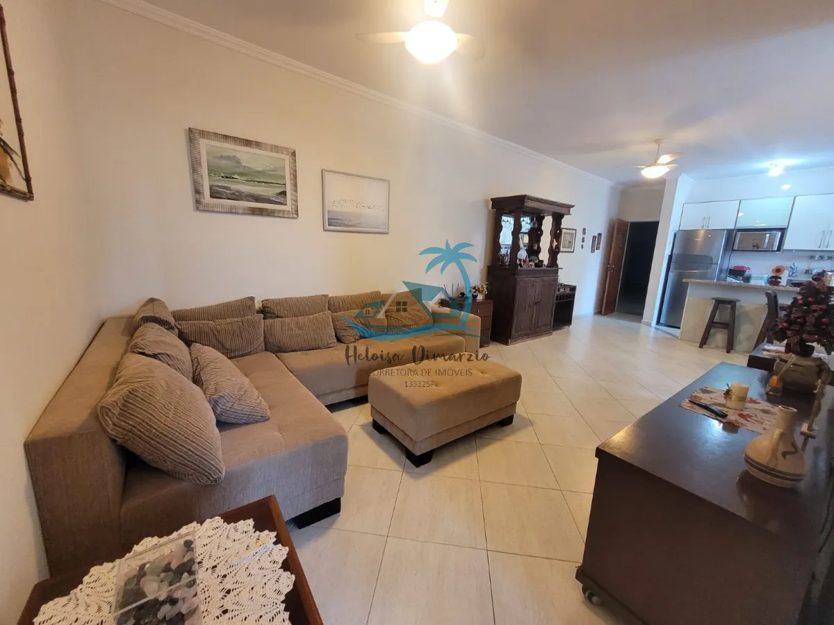 Imagem Apartamento com 3 dormitórios, MOBILIADO a venda em Ubatuba com localização privilegiada no bairro de Itaguá.- 300 metros da orla.