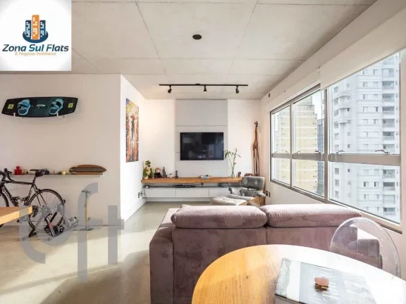 Imagem APARTAMENTO COM DESIGN CONTEMPORÂNEO NO ITAIM - SEMI MOBILIADO