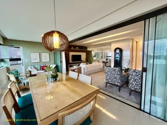 Imagem Apartamento Alto Padrão com Vista Mar ? 4 Suítes em Patamares | 198m² | Varanda Gourmet | 3 Vagas