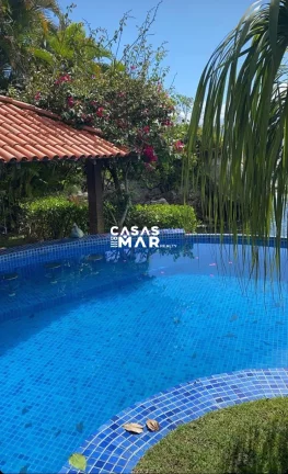 Imagem Casa Frente Mar Tanguá Angra dos Reis-RJ: 5 suítes + dependência, piscina, churrasqueira, píer e mais!