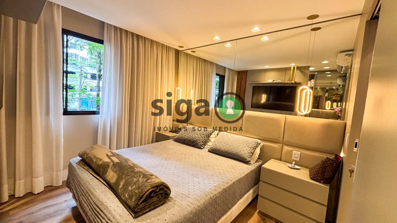 Imagem Apartamento à venda no Panamby: 122m² , 3 dorms (2 suítes) decoração impecável e pronto para morar